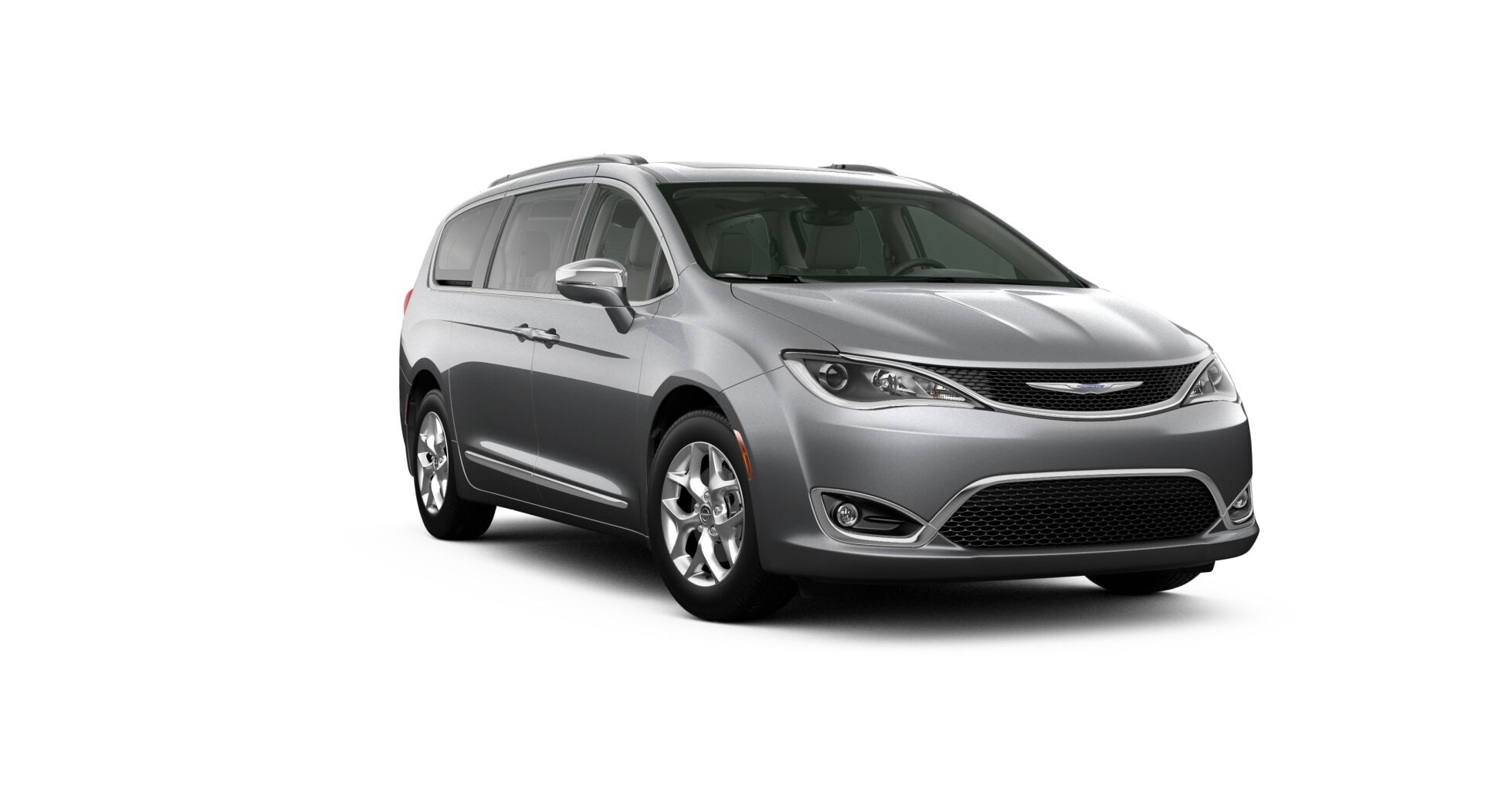 2020 Chrysler Pacifica Limited Silver Exterior Front View